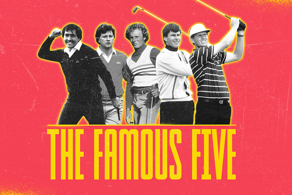 The Famous Five of European golf